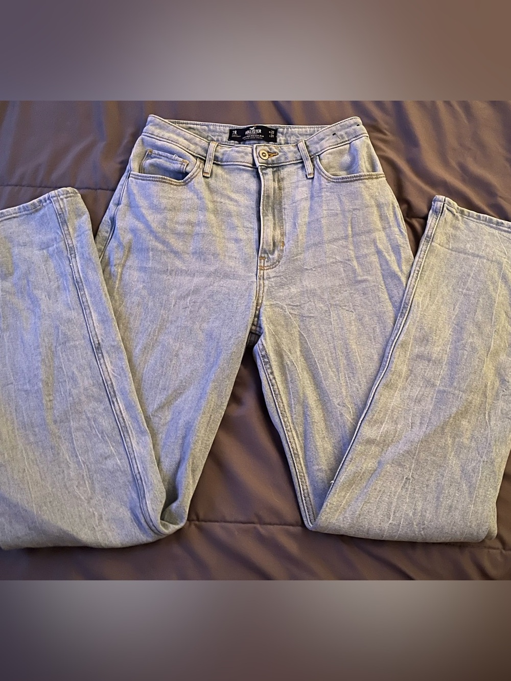 Hollister Ultra High Rise Dad Jeans Size 7